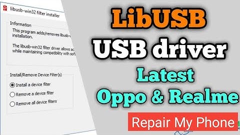 libusb driver install | libusb driver install umt | libusb filter driver for mtk port #repairmyphone