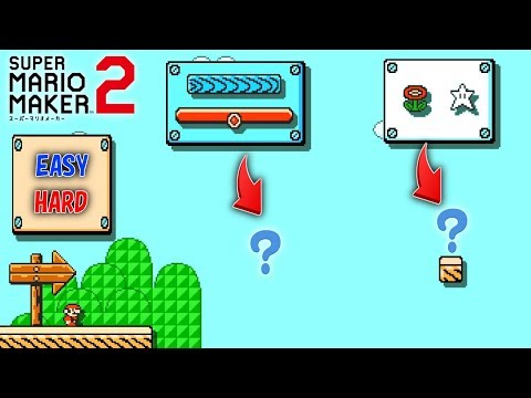 プレイ中に自分でギミックを置けるコースが凄い! 【マリオメーカー2】