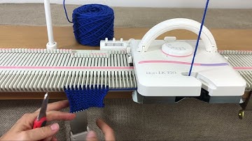 Automatic e-Wrap Cast-on LK 150 Knitting Machine