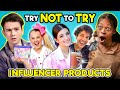 Teens Try Not To Try Influencer Products (David Dobrik, Charli D'Amelio, Jojo Siwa)