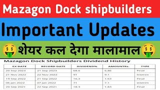 Mazagon dock share letest news | Mazagon dock shipbuilders | stockmarket Boomingsharestock | ??