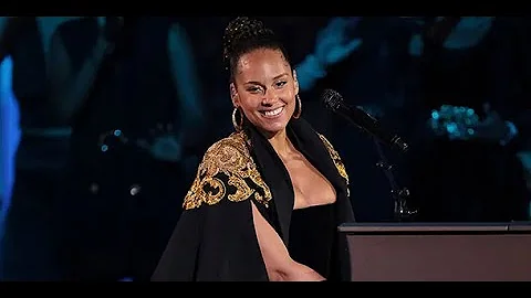 Alicia Keys Sings Her Heart Out At The Platinum Jubilee Concert Party at the Buckingham Palace
