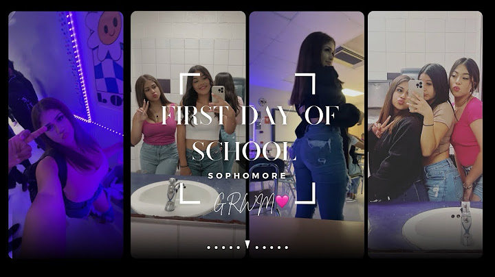 GRWM : FIRST DAY OF SCHOOL ( sophomore yr of high school )