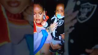 Rihannas Son Is A Happy, Smiling Baby.