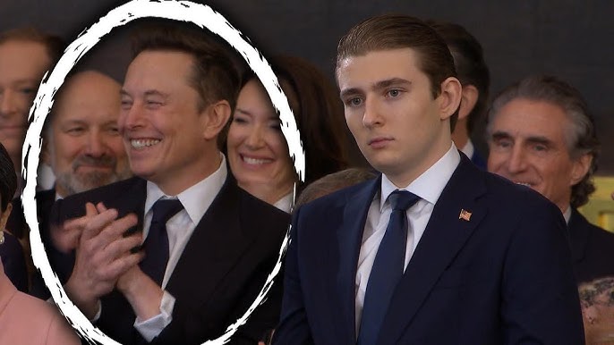 Elon Musk Among Tech Tycoons at Donald Trump's Inauguration - YouTube