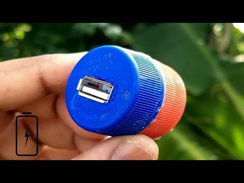 How To Make A Emergency Mobile Phone Charger || DIY Homemade Power Bank