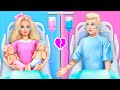 Barbie y ken en el hospital  30 manualidades para muecas