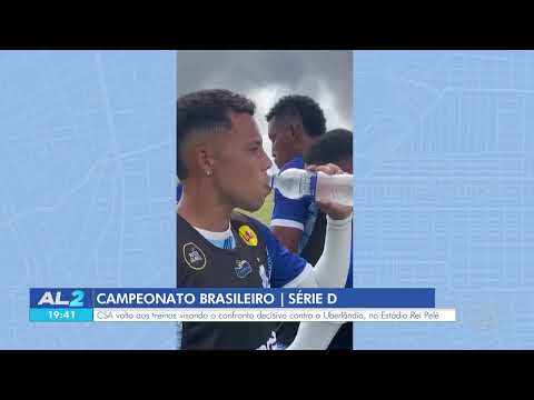 CSA volta aos treinos após derrota para o Uberlândia na Série D - 10/08/2026