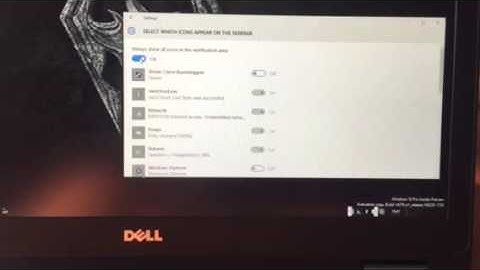 Issue with System Tray Windows 10 14279