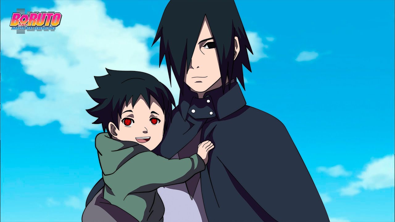 Acabamos de criar uma imagem incrível do Filho do Naruto e Sasuke