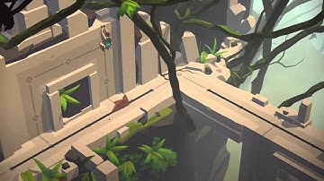 Lara Croft Go | 2-3 - The Bridge of Many Sides walkthrough