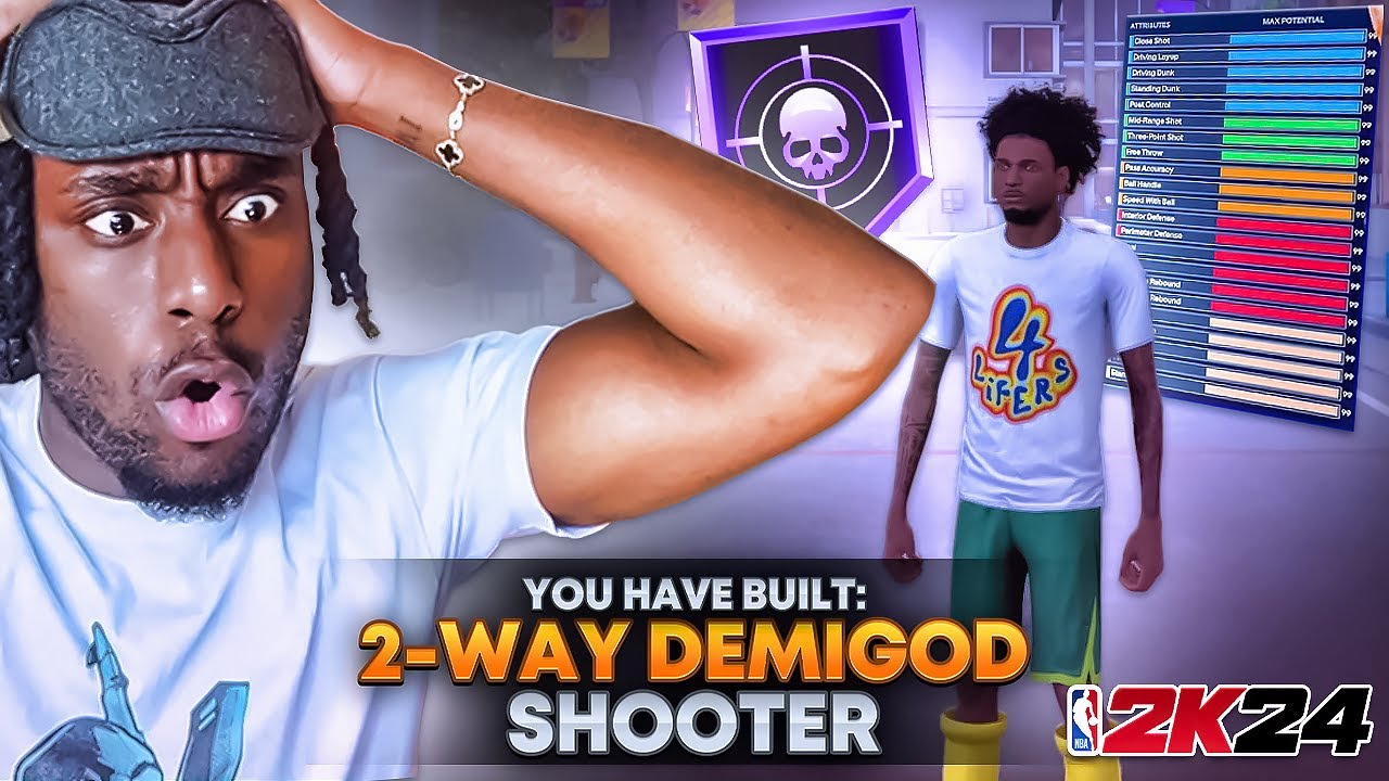 I CRACKED NBA 2K24 MY FIRST GAME ON THE PARK! THE BUILD NO ONE KNOWS ABOUT! P2istheName Plays