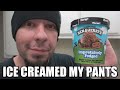 Ice creamed my pants  ben  jerrys impretzively fudged ice cream