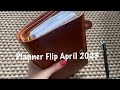Quick Planner Flip Personal Rings April 2023 // Pink Planner Girl