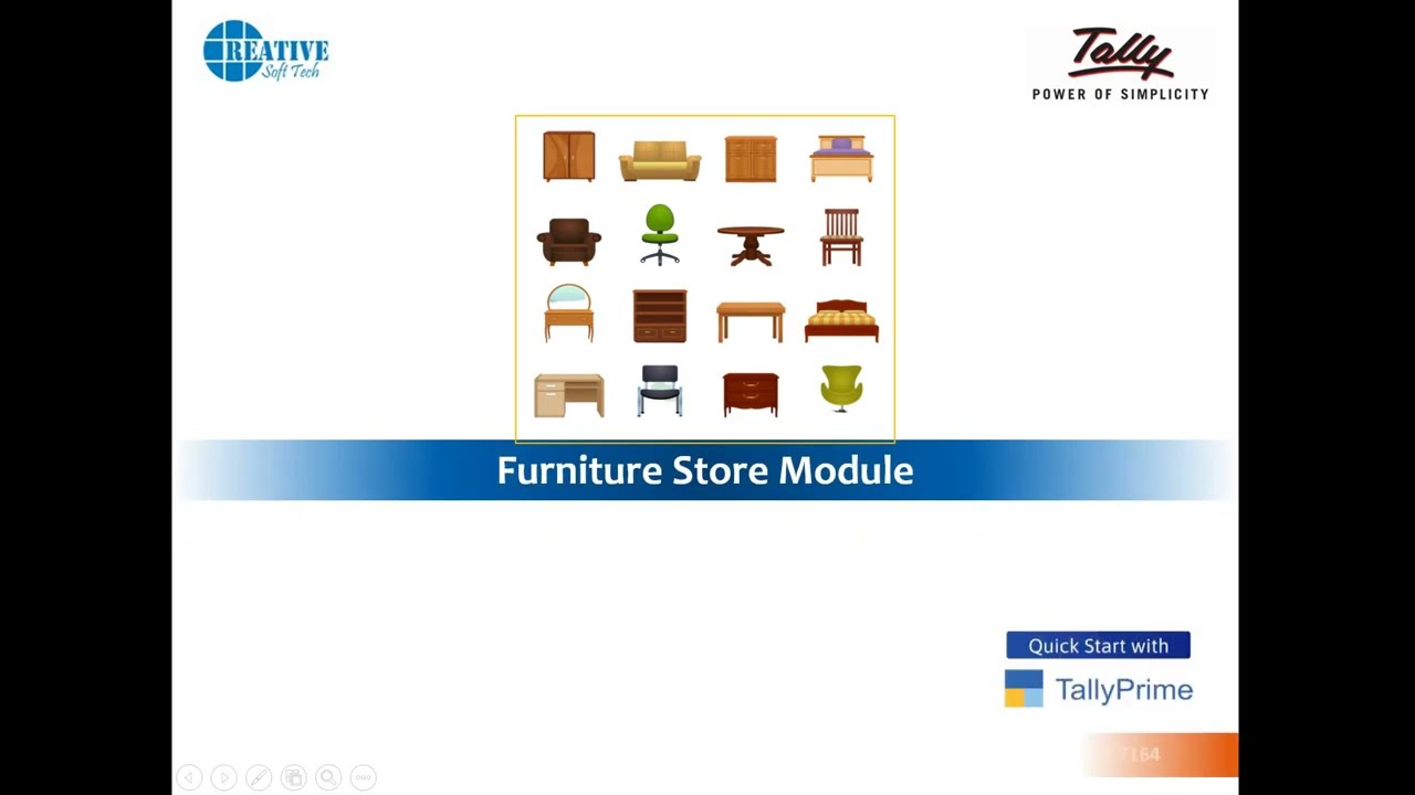 Furniture Store Module in Tally
