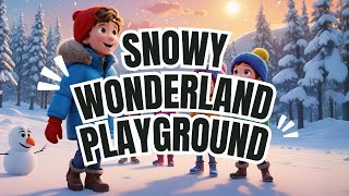 Toddler Winter Songs About Snow - Snowy Wonderland Playground - Preschool And Kindergarten