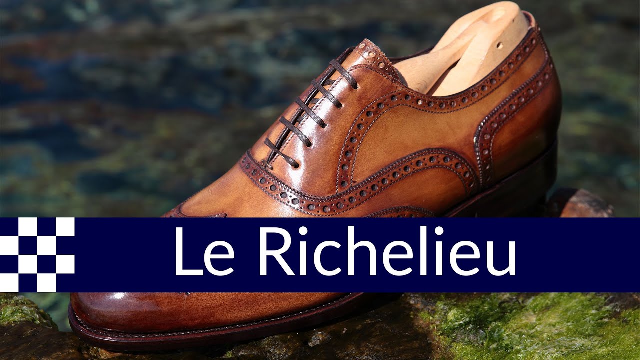 (1/3) Les souliers masculins : le richelieu - YouTube