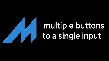 How to map multiple buttons to a single input for Mame Emulator