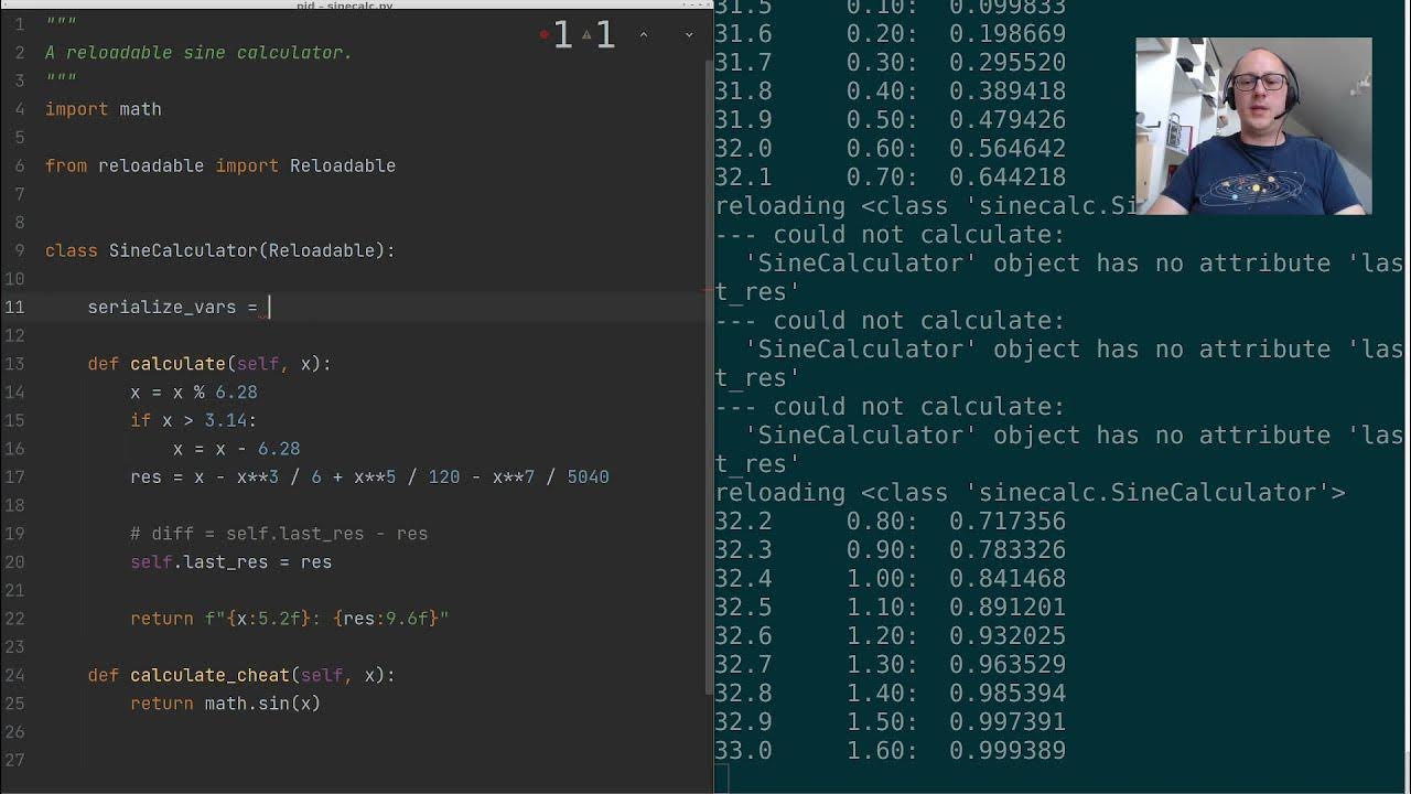 Interactive Programming with Python: Reloading code while it's running ...