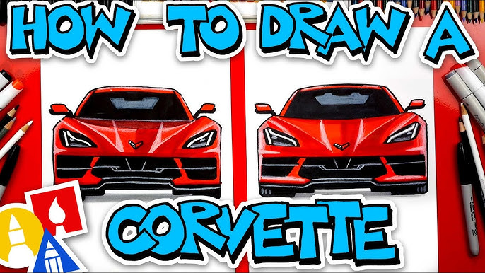 How to Draw a Car Easy Car Drawing Tutorial for kids - YouTube