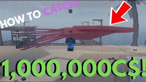 How To CATCH COLOSSAL SQUIDS EASILY In Roblox Fisch!
