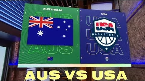 AUSTRALIA VS USA | USAB SHOWCASE | FULL GAME HIGHLIGHTS 🏀🏀