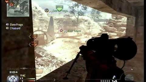 MW2 Quickscope / Trickshot Montage on Afghan