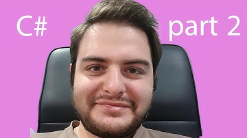 Tutorial C# part 2 آموزش برنامه نویسی سی شارپ