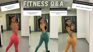 HEALTH & FITNESS Q&A | HOW I STAY CONSISTENT & MOTIVATED, FAVOURITE ACTIVEWEAR & MORE| ALICIA ASHLEY by Alicia Ashley 326 views 2 years ago 21 minutes