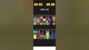 water sort puzzle level 4713