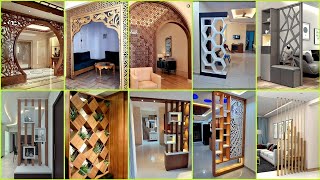 افكار تصميم فواصل خشبية رااائعة😍فواصل جدارية لفصل الفراغات بحيل ذكية وجميلةDecorate living rooms
