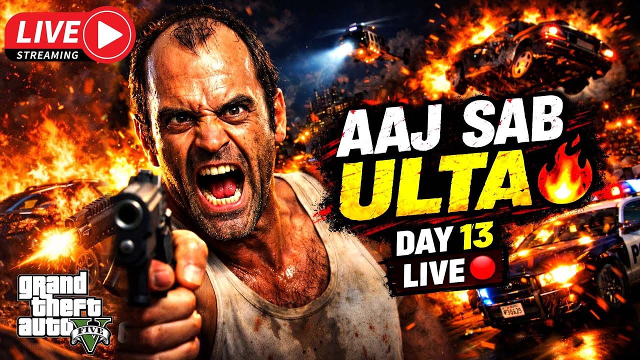 “DAY 13 🔥 GTA 5 LIVE | Trevor Full Action | Road to Monetization” | 