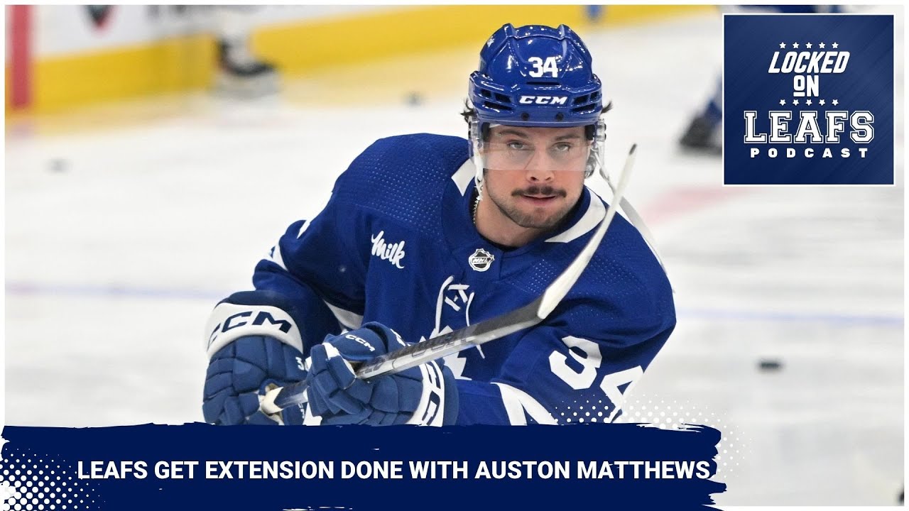 Maple Leafs sign Auston Matthews to 5-year extension