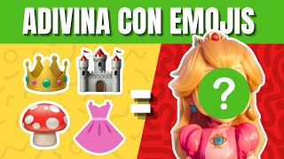 ADIVINA EL PERSONAJE DE SÚPER MARIO BROS CON EMOJIS ??