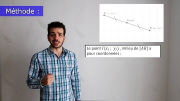 2de - Déterminer les coordonnées du milieu d