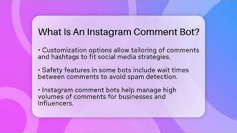 What Is An Instagram Comment Bot? - Everyday-Networking
