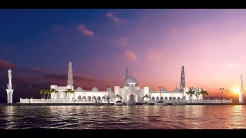 BEAUTIFUL MASJID/MOSQUE DESIGN | LUMION 10 ANIMATION | ARCHITECTURE ANIMATION