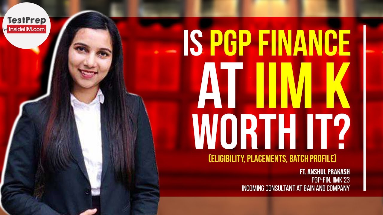 PGP Finance At IIM Kozhikode- Must Watch Video For All Finance Enthusiasts! Ft. Anshul Prakash, IIMK
