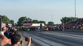 Bad Apple vs BoostedGT starting line burn down at KOTS! by Boostie Motorsports 2,529 views 5 months ago 1 minute, 25 seconds