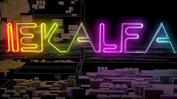 neon animation | 3ds max