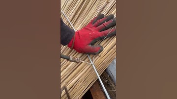 Satisfying sounds of thatching #shorts #youtubeshorts #trending #sound #youtube #satisfying
