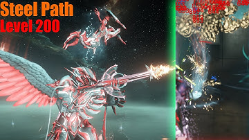 Warframe Steel Path Solo Survival 1h | Zephyr Prime & SOMA PRIME !