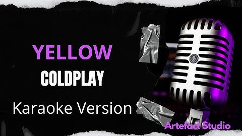 Thumbnail of Yellow - Coldplay ( Karaoke song with lyric original version )