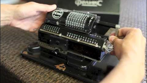 Felix ("Феликс") Russian Mechanical Arithmometer (calculator)