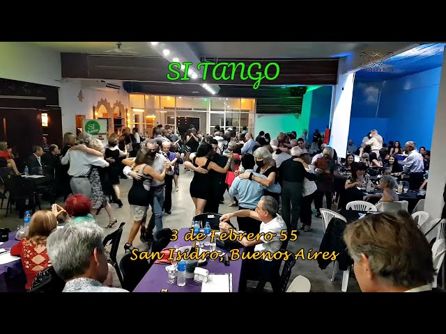Como es el baile de tango argentino y social en milonga Si Tango, San Isidro, Buenos Aires