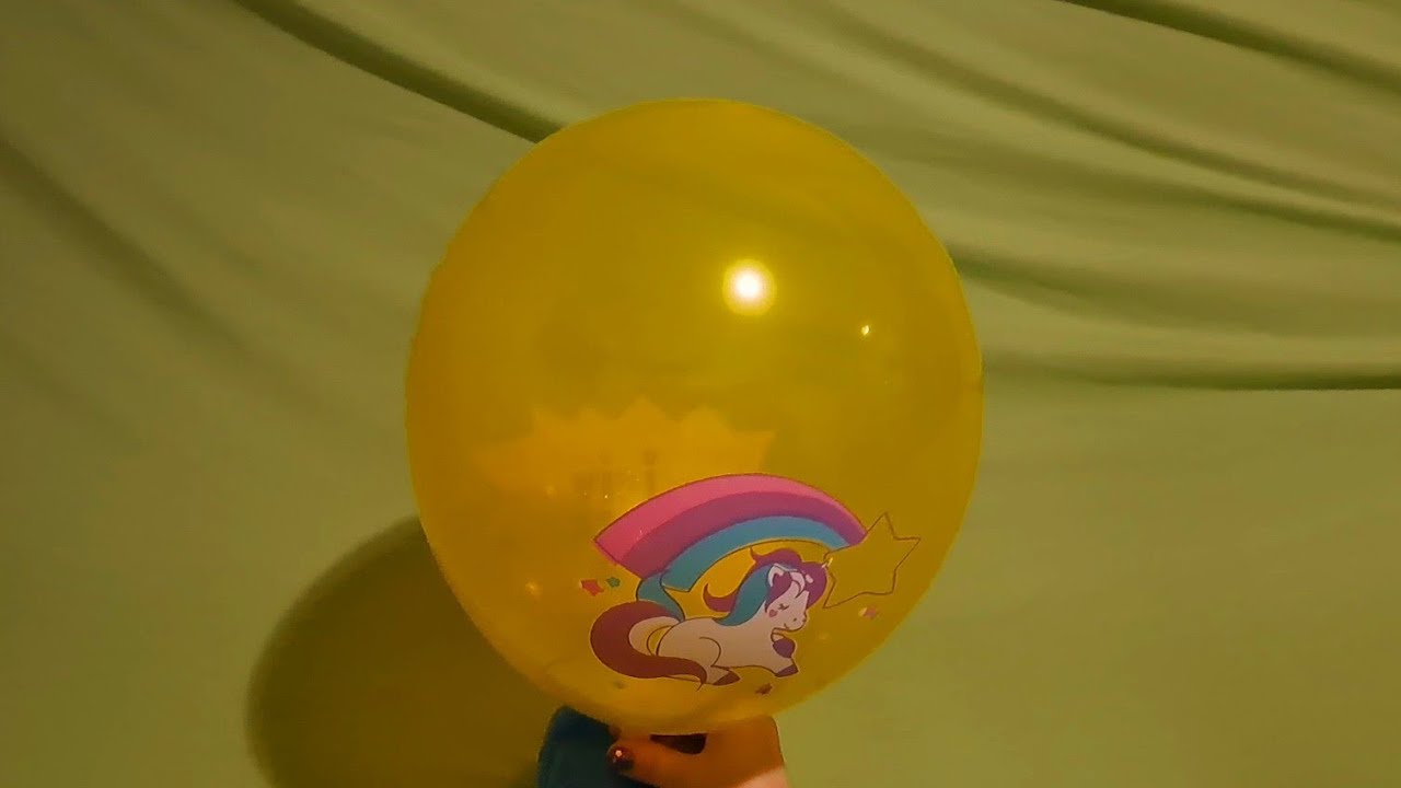 INFLATING AND DEFLATING FUN HAPPY BIRTHDAY BALLOONS!!! - YouTube
