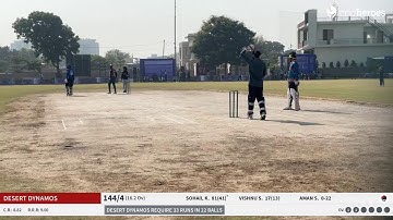 Desert Dynamos vs White Walkers | DW Bilateral Series(Super Three) | Live - Jaipur C3 Cricket Grou…