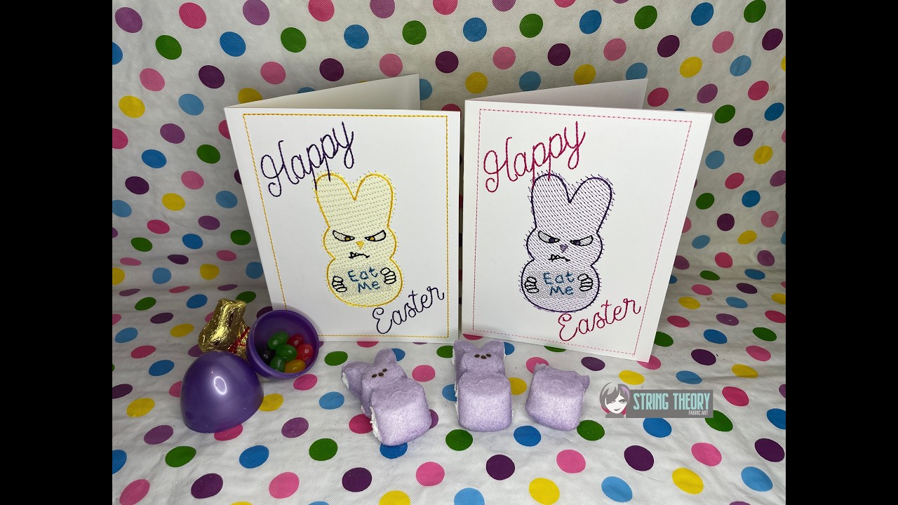 Greeting Card Tutorial from StringTheoryFabricArt.com