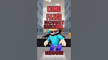 Sukuna Megumi tutorial movset skill builder #shorts