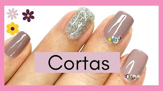 Uñas Cortas Elegantes y Sencillas 2024/diseños de uñas en Tendencias paso a paso